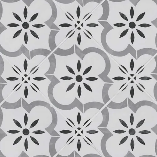 Vista 6 de MSI Azila Muestra Azulejo de Porcelana Mate Encáustico para Pared y Piso para Baño, Salpicadero de Cocina y Encimera
