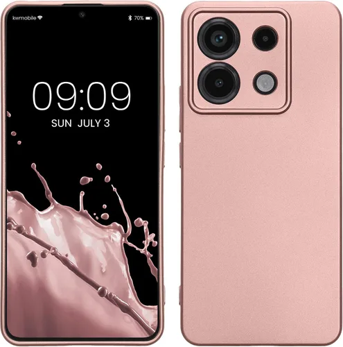 Vista 90 de kwmobile Funda compatible con Xiaomi Redmi Note 9S / 9 Pro / 9 Pro Max - Funda protectora de silicona TPU suave y delgada - Negro mate