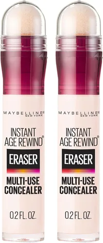 Vista 20 de Maybelline Instant Age Rewind Eraser Foundation con SPF 20 y provitamina B5 hidratante, 110, 1 unidad