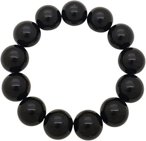 Vista 4 de Juego de collar, pulsera y aretes de perlas de imitación grandes para mujer