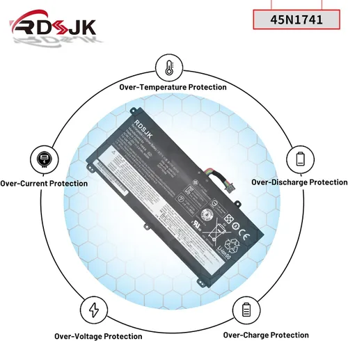 Vista 6 de 45N1740 45N1741 45N1742 45N1743 00NY639 Batería para portátil Lenovo ThinkPad T550 T550s T560 W550 W550s P50s Series SB10K12721 44Wh