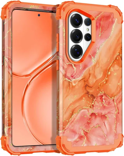 Vista 42 de Casetego Funda para Galaxy A16 5G, Tres Capas de Alta Resistencia Robusta a Prueba de Golpes, Protección Completa Rugosa de PC Duro + Parachoques