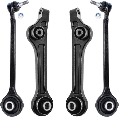 Vista 16 de Detroit Axle - 4 piezas de brazos de control traseros para Ford C-Max, Focus, Mazda 3 5, Volvo C30, C70, S40, V50, 4 brazos de control superiores e