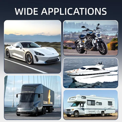 Vista 7 de JOREST Kit de fusibles estándar de 25 piezas para automóvil, fusibles de hoja estándar para automóvil, RV/camión/motocicleta