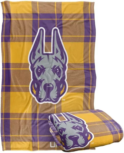 Vista 32 de LOGOVISION St John's University Campus Plaid Spirit Silky Touch Manta súper suave 36 x 58 pulgadas