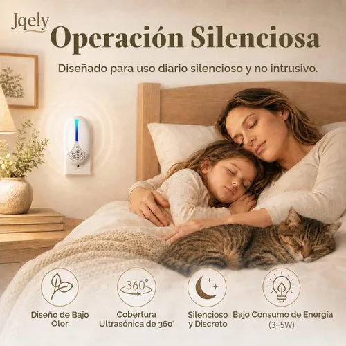 Vista 7 de Repelente ultrasónico de plagas para interiores, trampas para ratones Blanco