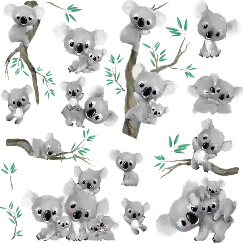Vista 3 de RoomMates Calcomanías de pared autoadhesivas de koalas