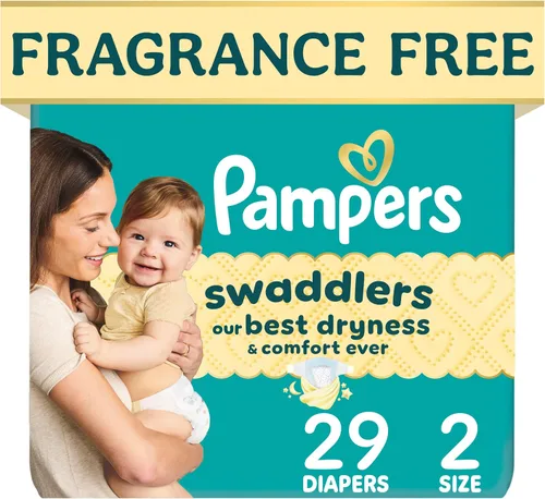 Vista 34 de Pañales talla 1, 32 unidades – Pañales desechables Pampers Swaddlers
