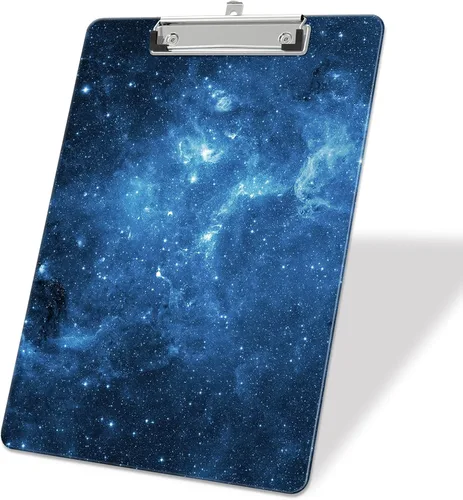 Vista 20 de Portapapeles de plástico A4, lindo portapapeles con clip tamaño carta estándar 9 x 12.5 pulgadas, decorativo para oficina para estudiantes, mujeres