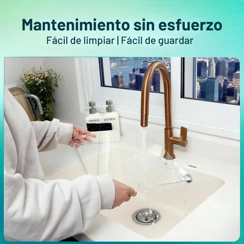 Vista 3 de Tabla de cortar acrílica con borde de mostrador – Pequeña (30 x 40 cm / 12" x 16") Tabla de cortar de cocina transparente sin contenedor, duradera