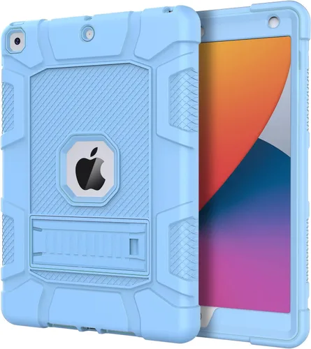 Vista 21 de Funda Azzsy para iPad de 9ª generación/iPad de 8ª generación/iPad de 7ª generación (10.2 pulgadas, modelo 2021/2020/2019), funda protectora delgada
