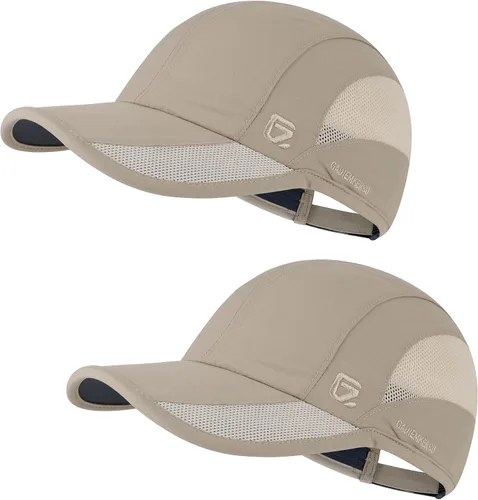 Vista 15 de GADIEMKENSD Sombrero de correr al aire libre malla transpirable 2PACK