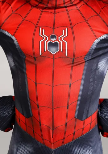 Vista 5 de Disfraz Zentai Spider-Man de Marvel para Niños Multicolor
