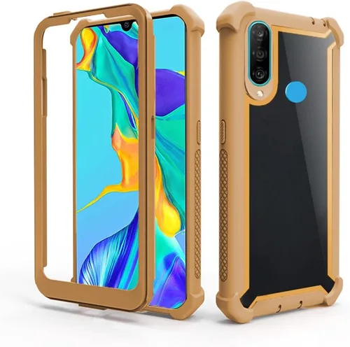 Vista 8 de Asuwish Funda de teléfono para Huawei P30 Lite/Nova 4E, resistente a prueba de golpes, a prueba de caídas, cuerpo completo, resistente, híbrida
