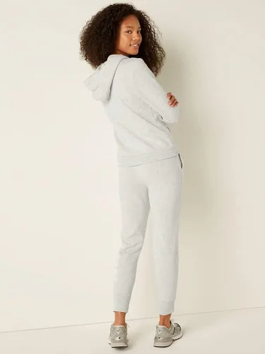 Vista 3 de Victoria's Secret Joggers de forro polar rosa para mujer (XS-XXL)