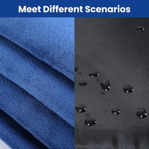 Vista 5 de MARUNDA Cama climatizada para gatos para exteriores, cama para mascotas 100% impermeable con termostato automático doble integrado, cama climatizada