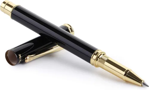 Vista 9 de Mr. Pen - Bolígrafo de lujo, barril negro, tinta negra, bolígrafo elegante, bolígrafos elegantes para hombres y mujeres, bonitos bolígrafos