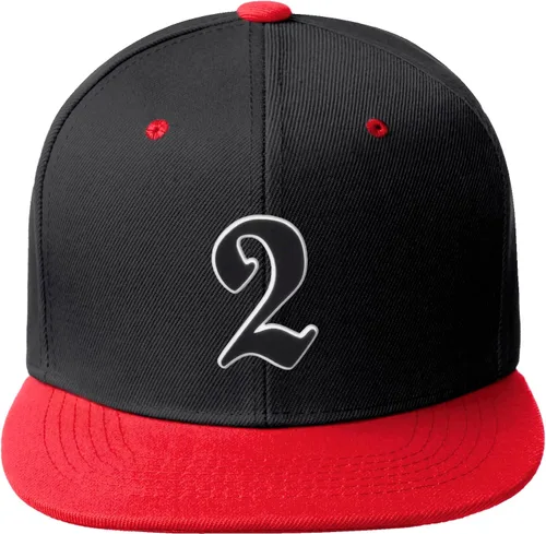 Vista 1127 de Daxton Gorra clásica con visera de billete plano con letras del alfabeto inglés antiguo de la A a la Z