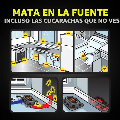 Vista 3 de Raid Double Control - Cebo para cucarachas grandes (8 unidades (paquete de 1))