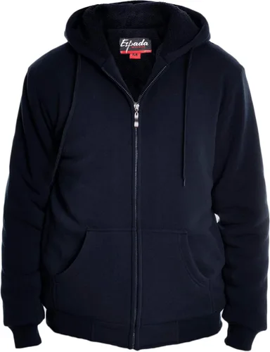 Vista 35 de Chaqueta con capucha con cremallera completa y forro de sherpa