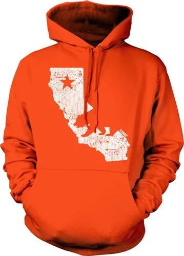 Vista 6 de Tcombo California State Map - Sudadera con capucha unisex Cali Bear