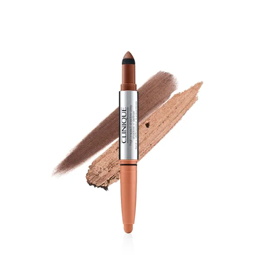Vista 17 de Clinique High Impact Shadow Play Shadow + Definer Eyeliner + Eyeshadow Crease Proof, Water Resistant + Safe For Sensitive Eyes Miel Negra/Miel