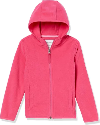 Vista 9 de Amazon Essentials Chaqueta ligera con capucha y forro polar para niñas y niños pequeños, con cremallera completa Azul Marino