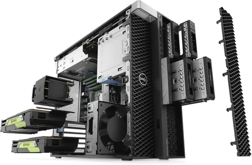 Vista 6 de Dell Escritorio Precision T5820 Workstation (2018) Core i9-512GB SSD + 512GB SSD - 32GB RAM - RTX 3090 10 núcleos a 4.5 GHz - CPU de 10ª