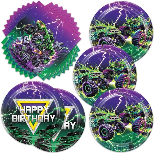 Vista 11 de 48 piezas de decoraciones para fiesta del cáncer de mama incluyen platos, servilletas, decoraciones para fiesta libres de cáncer para servir a 24