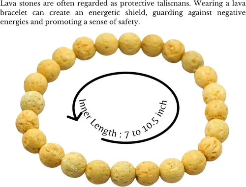 Vista 340 de Amazing Gemstone Crystal Bracelet for Women Men's Gifts - Protection Healing Crystal Bracelet - 8mm Gemstone Beaded Stretchable Bracelet Pulseras