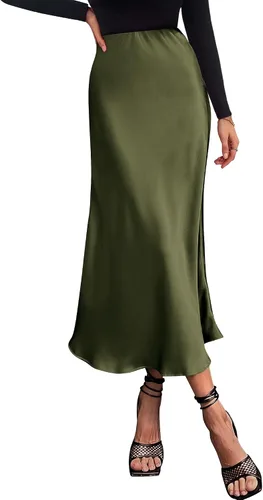 Vista 22 de BTFBM Faldas largas para mujer, trajes de otoño 2026 Azul marino
