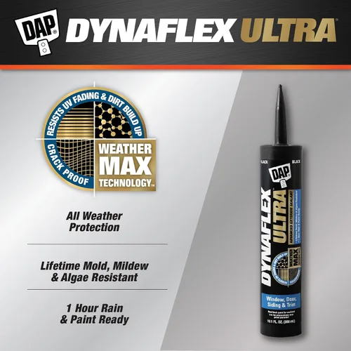Vista 2 de DAP Dynaflex Ultra Advanced Sellador exterior, negro, 10.1 onzas (7079818220)