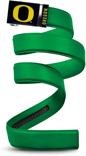 Vista 15 de Mission Belt Con licencia oficial de la NC Alabama Crimson Tide Crimson Tide (Cuero Negro)