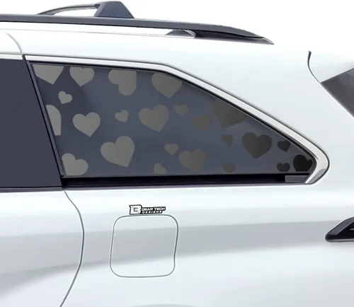 Vista 9 de BOGAR TECH DESIGNS Calcomanías de vinilo precortadas con estampado de mariposas de animales para ventana de un cuarto compatibles con Toyota Sienna