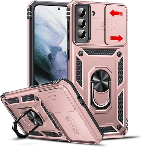 Vista 82 de LeYi Funda para Moto G Stylus 2022 4G (no compatible con 5G), funda para Moto G Stylus con 2 protectores de pantalla, funda protectora de grado Oro