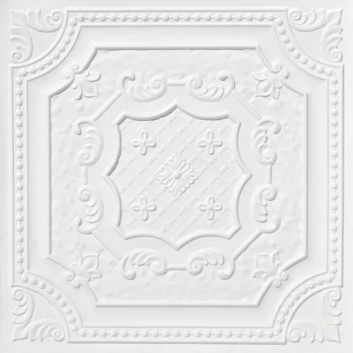 Vista 39 de DCT04 Elizabelthan Shield - Azulejo de techo de PVC de 2 x 2 pies (cubiertas / 200 pies cuadrados), gris pardo antiguo, 50 piezas Antique taupe