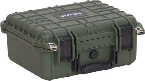 Vista 17 de MEIJIA - Funda rígida impermeable para cámara IP67 para todo tipo de clima, funda protectora rígida, con espuma personalizable, compatible