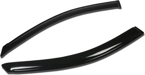 Vista 23 de Auto Dynasty 4 viseras adhesivas para ventana compatibles con Avalon de 4 puertas 2000 2001 2002 2003 2004 2000-2004, deflector protector de lluvia