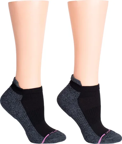 Vista 17 de Dr. Motion Calcetines de compresión de corte bajo para mujer, paquete de 2
