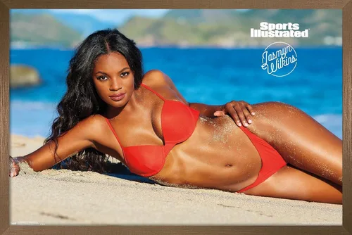Vista 15 de Trends International Sports Illustrated: Swimsuit Edition - Póster de pared Jasmyn Wilkins 18, 22.4 pulgadas de largo x 14.7 pulgadas, versión