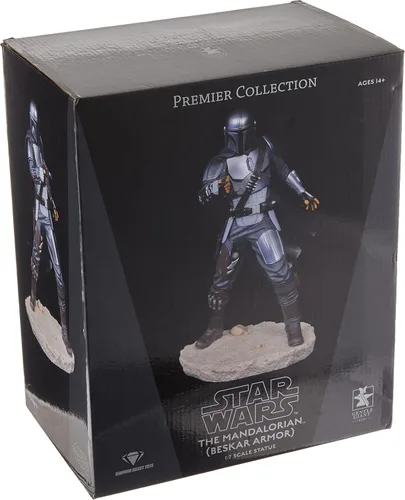 Vista 3 de Star Wars Premier Collection: The Mandalorian MK3 - Estatua a escala 1:7, multicolor, 10 pulgadas