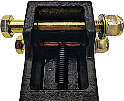 Vista 4 de Acoplador de remolque ajustable para tamaño de bola de 2-5/16" Capacidad de 15000lbs, acoplador de remolque negro