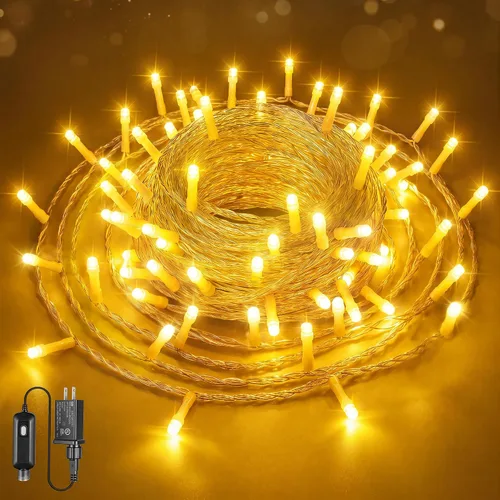 Vista 9 de Ollny 100 luces LED de Navidad de 33 pies, luces de hadas multicolor Varios