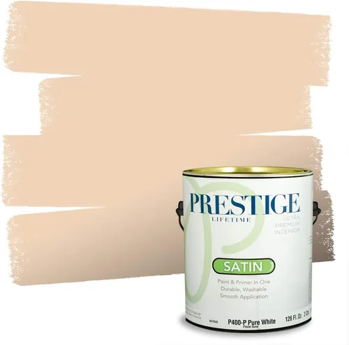Vista 9 de PRESTIGE Pintura exterior e imprimación en uno, bronceado Aberdeen, plano, 1 galón