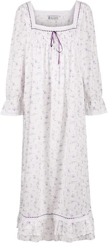 Vista 3 de The 1 for U Camisones para mujer - Camisones de algodón para mujer, vestido de 100% algodón Martha