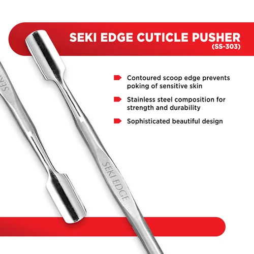 Vista 2 de SEKI EDGE SS-303- Empujador de cutículas