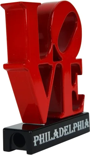 Vista 2 de Escultura de arte de amor en miniatura de los gurús del tesoro Die Cast Sacapuntas