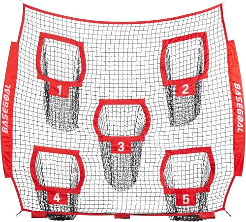Vista 6 de BaseGoal Football Quarterback Throwing Replacement Net (Net Only)