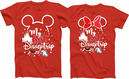 Vista 2 de My First Magical Cruise Trip 2025 Family Vacation Family Matching Custom Tees Shirts
