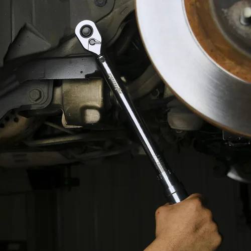 Vista 4 de EPAuto 1/2-Inch Spring-Loaded Ring Locking Torque Wrench, 10~150 ft-lb